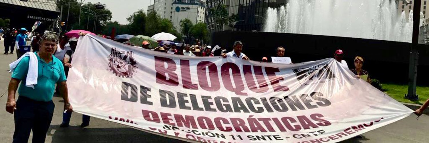 Bloque de Delegaciones Democráticas de la Sección 11 del SNTE. Foto ilustrativa.