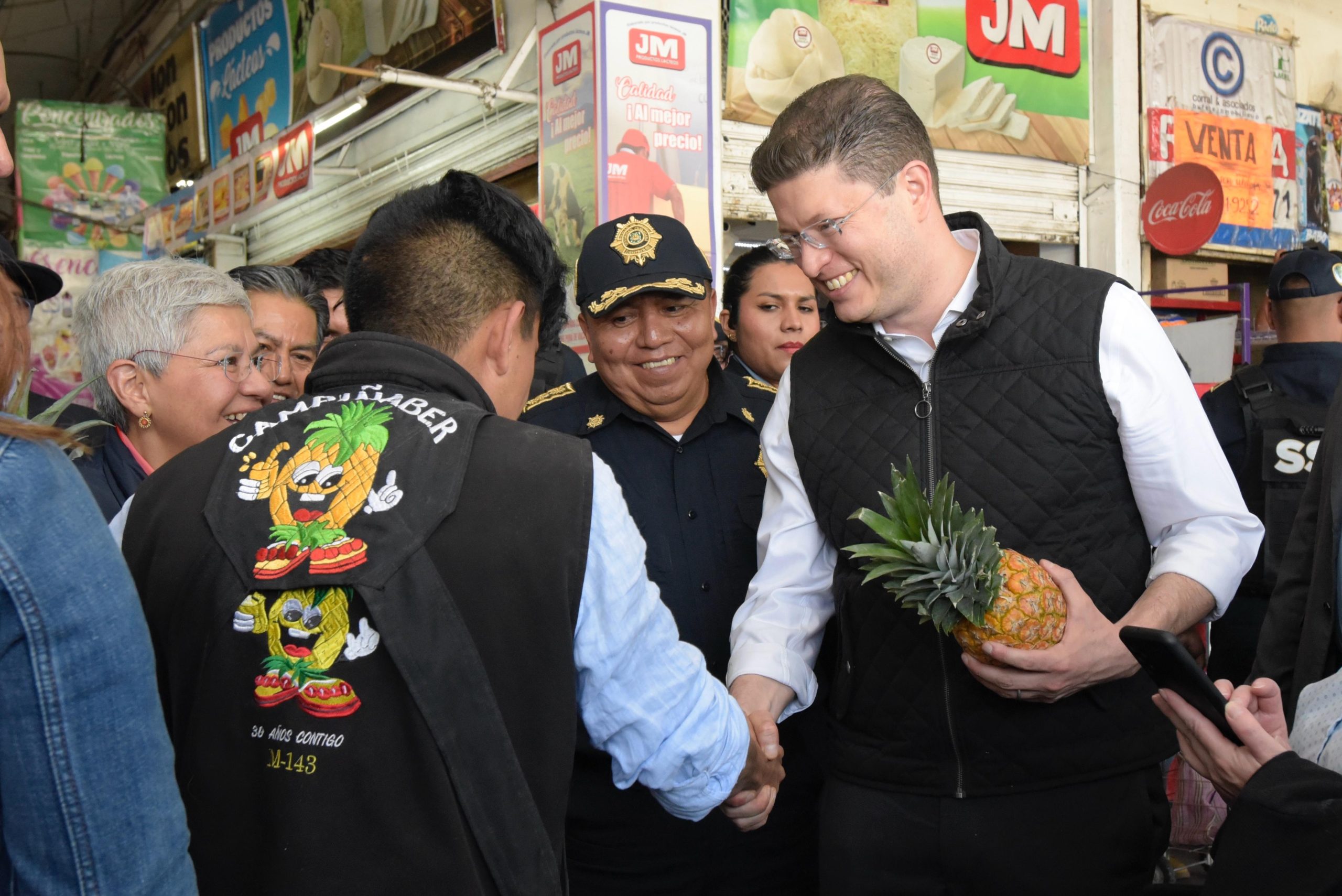 Se fortalecen operativos de seguridad  para la prevención del delito, regulación vial y combate a la extorsión en la Central de Abastos de la CDMX: SSC