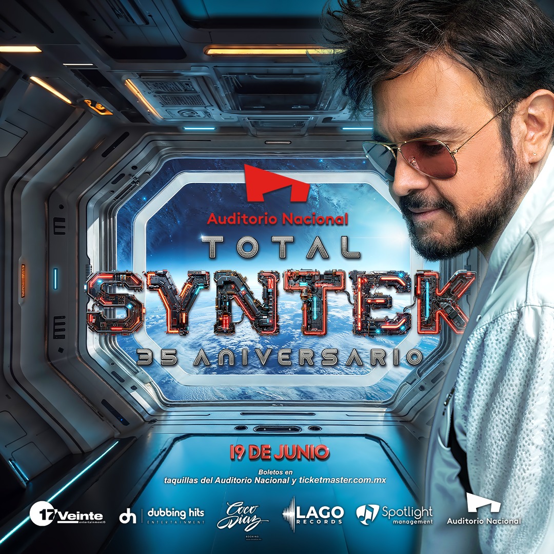 Aleks Syntek celebra 35 Años de carrera artística en el Auditorio Nacional 