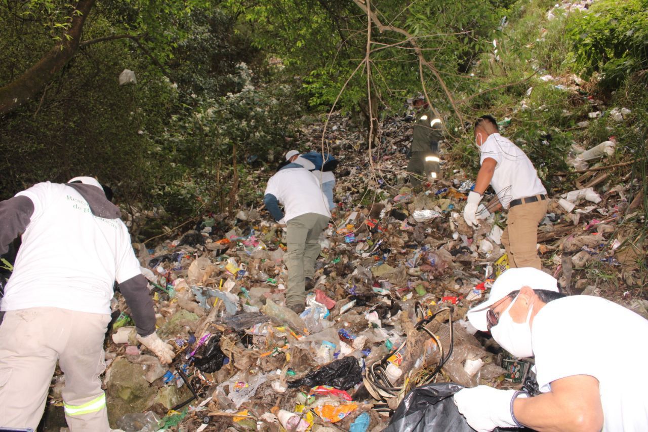 La alcaldía Cuajimalpa prioriza en su agenda limpieza permanente de barrancas 