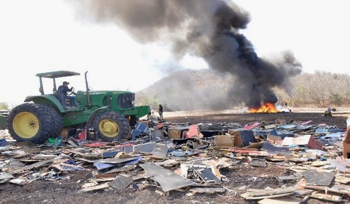 FGR destruye más de dos toneladas de narcóticos 