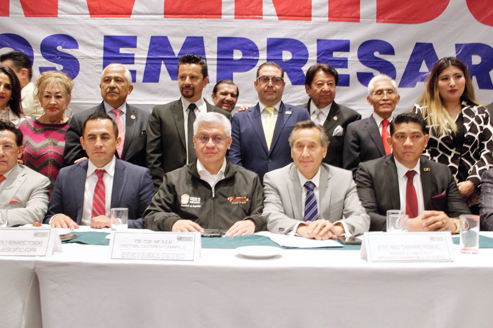 Se reúne secretario de Seguridad del Edomex y la titular de Desarrollo Económico con la ASECEM.