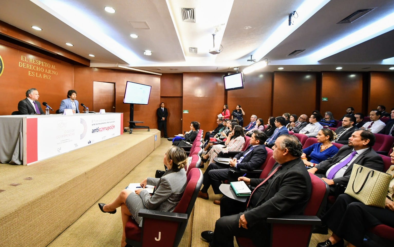 Concluyó el ciclo de conferencias “El Poder Judicial de la Federación ante los mecanismos internacionales anticorrupción”.
