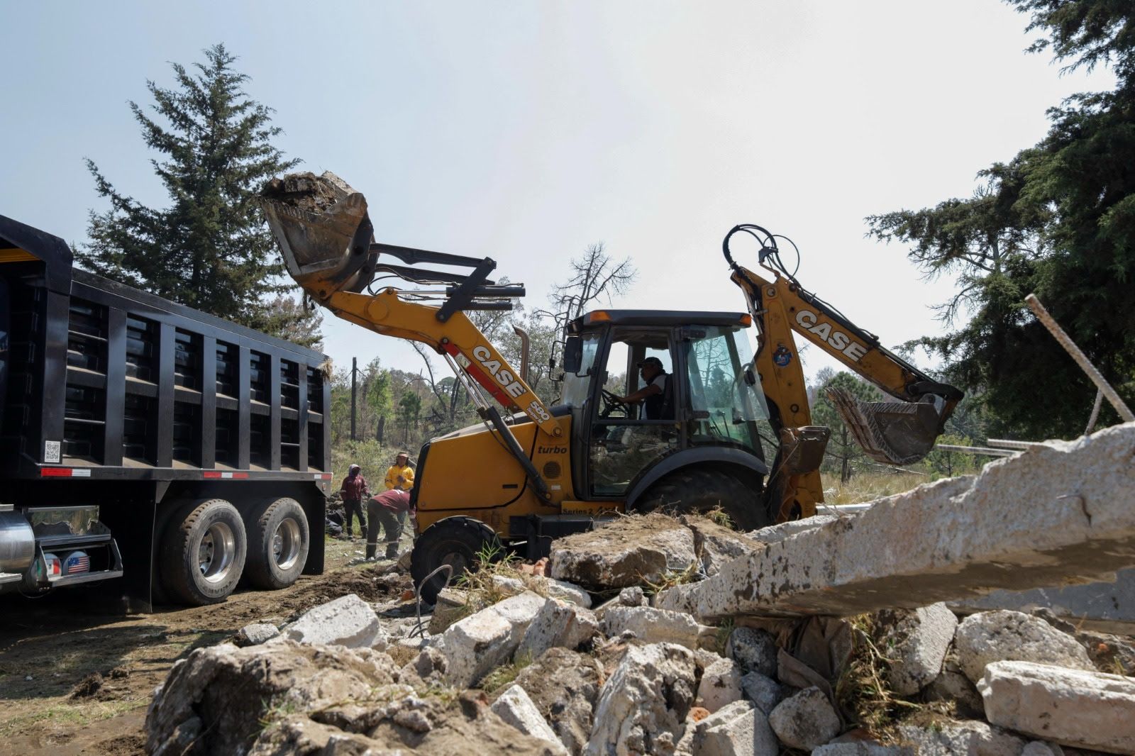 Realiza GOBCDMX operativo exitoso para la recuperación de 70 hectáreas de Suelo de Conservación en Tlalpan.