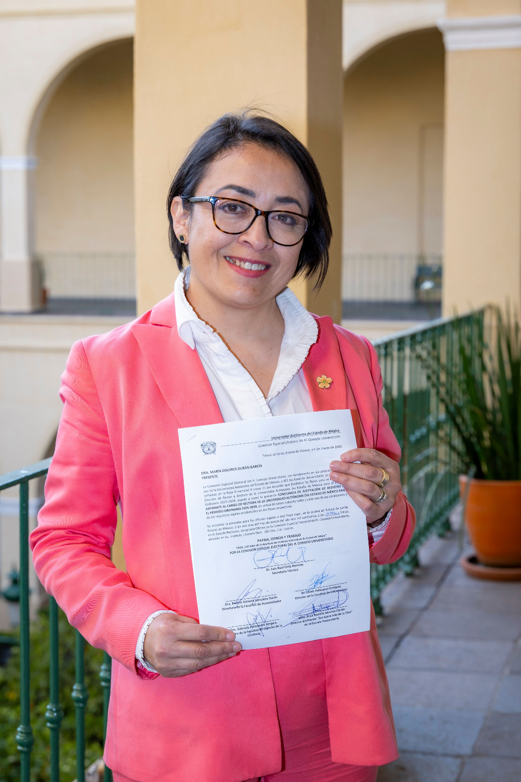 Obtienen registro cinco aspirantes para participar en el Proceso de Elección de Rector o Rectora para el periodo ordinario 2025-2029 de la UAEMéx.