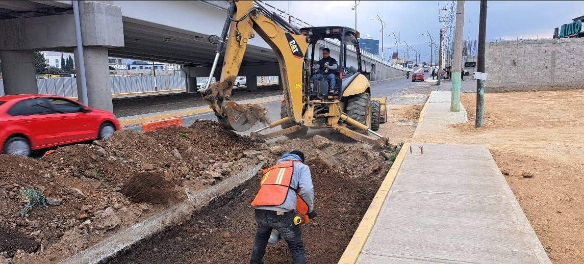 En abril se abrirá a la circulación la lateral del Crucero Tulancingo – Jaltepec en el municipio de Tulancingo de Bravo.
