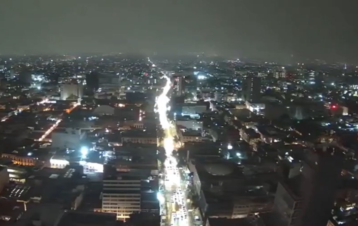 Foto: X webcam de México