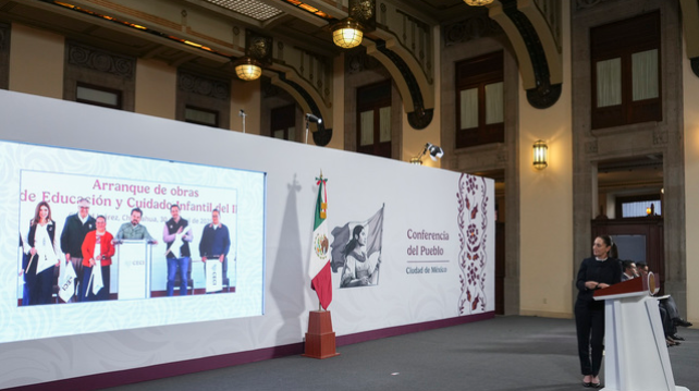 Arranca obras presidencia