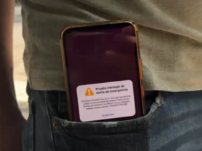 Se activa en celular alerta sismica