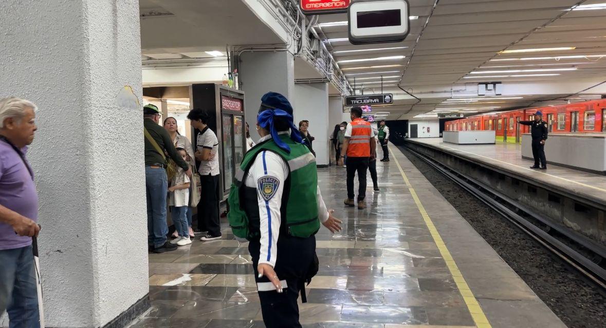 Simulacro nacional 2025 en el Metro