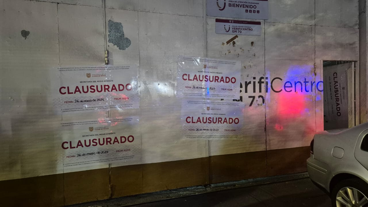 Se clausuró el centro de verificación GM-70 por detectar un dispositivo oculto que alteraba el proceso de revisión vehicular.