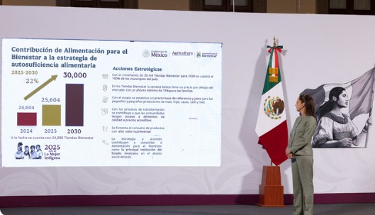 En un comienzo se apoyarán a 300 mil pequeños y medianos productores y productoras de maíz, frijol, arroz, cacao y miel.