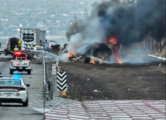 Accidente en la México-Puebla