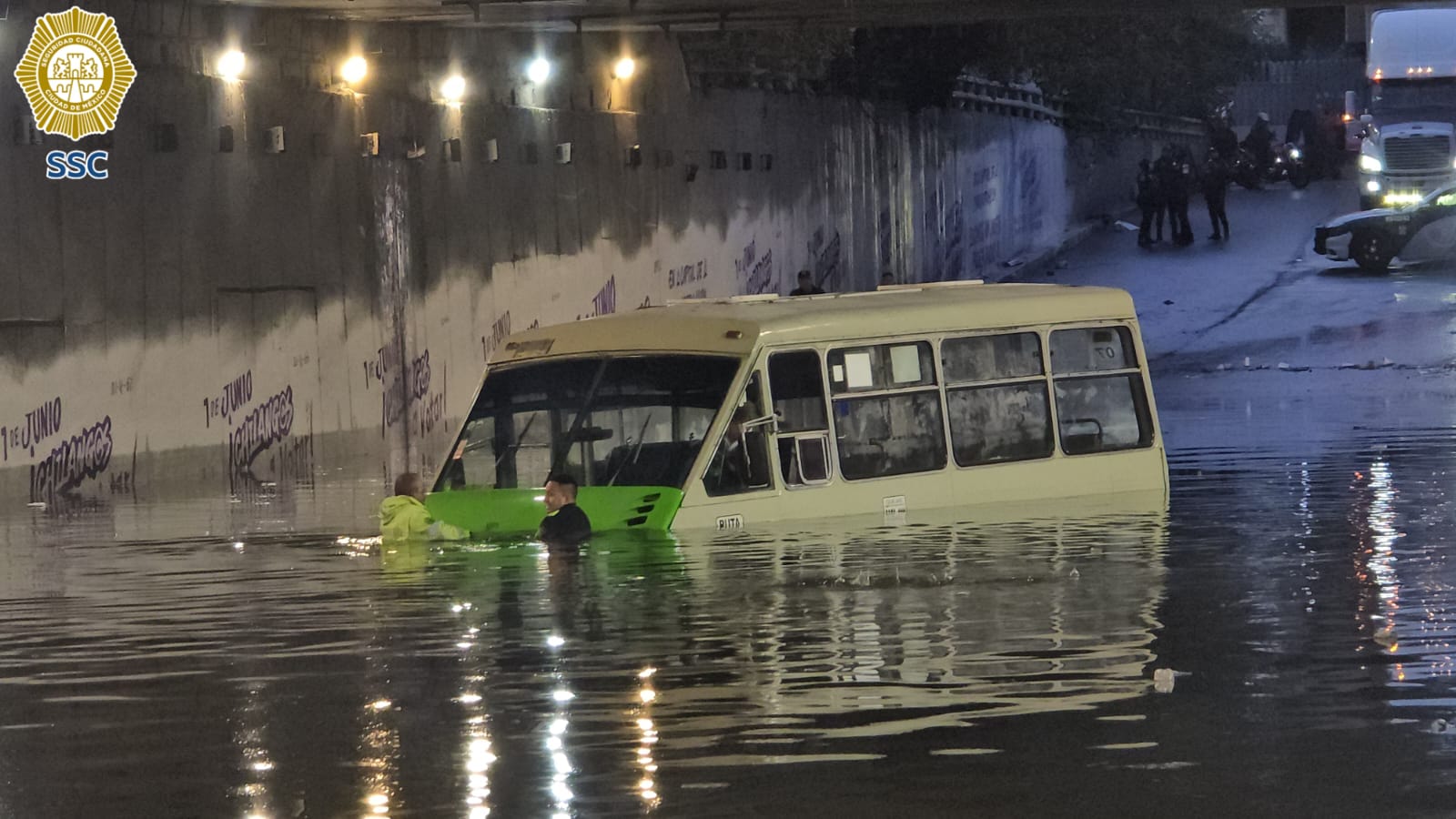 Aguacero del miercoles inundaciones