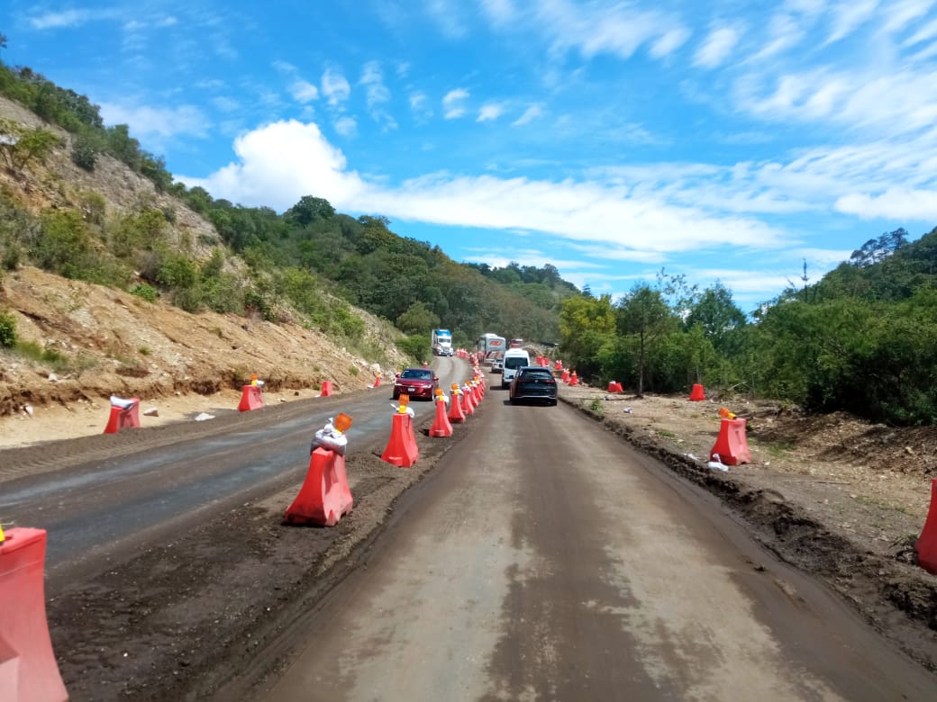 la supercarretera Cuacnopalan-Oaxaca abierta