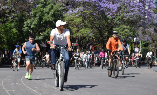 Muévete en bici, movilidad no motorzada