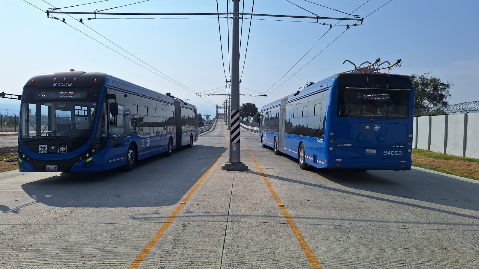 Servicio trolebús Chalco-Santa Marta