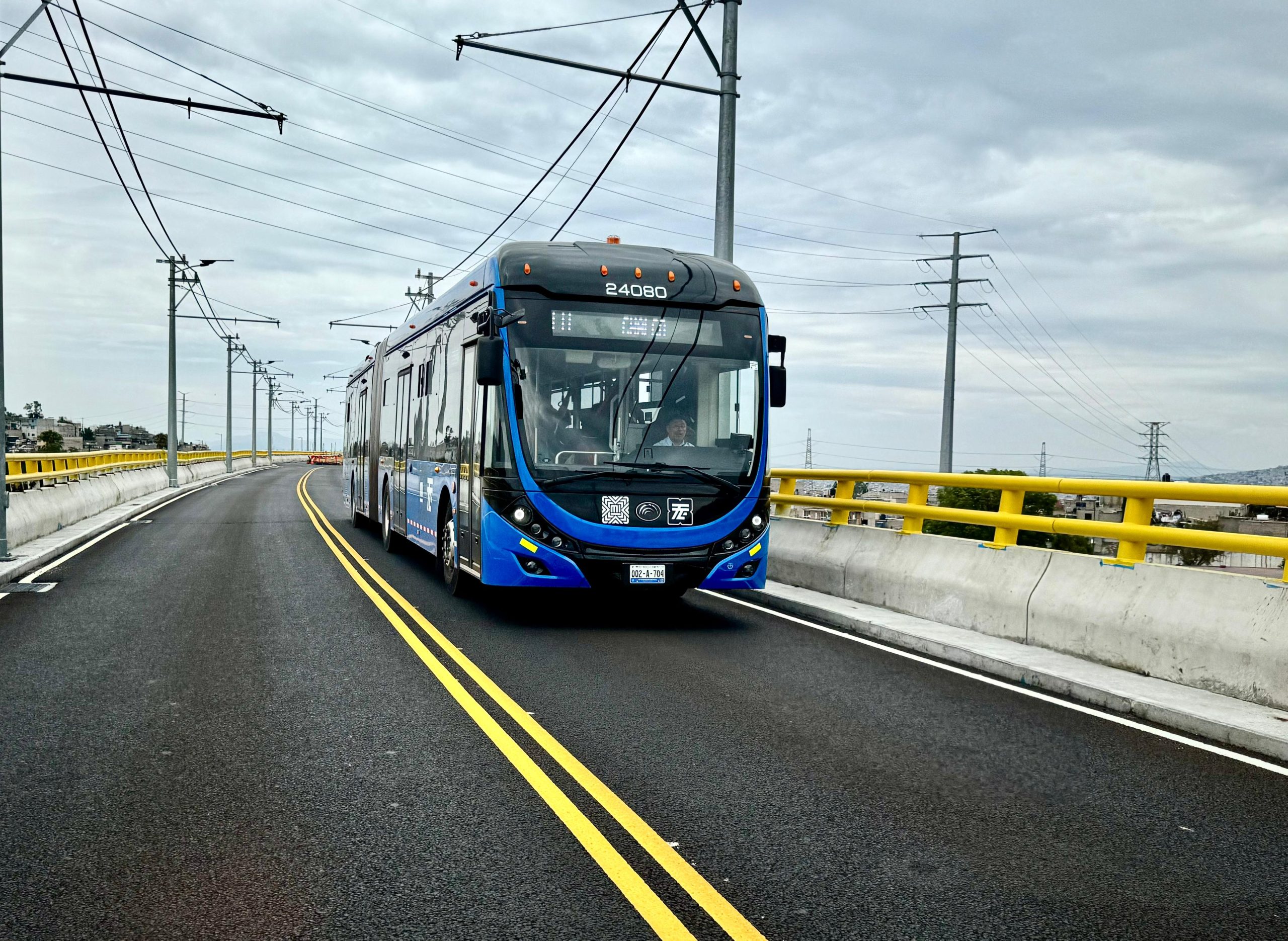 Trolebus chalco-Santa Marta