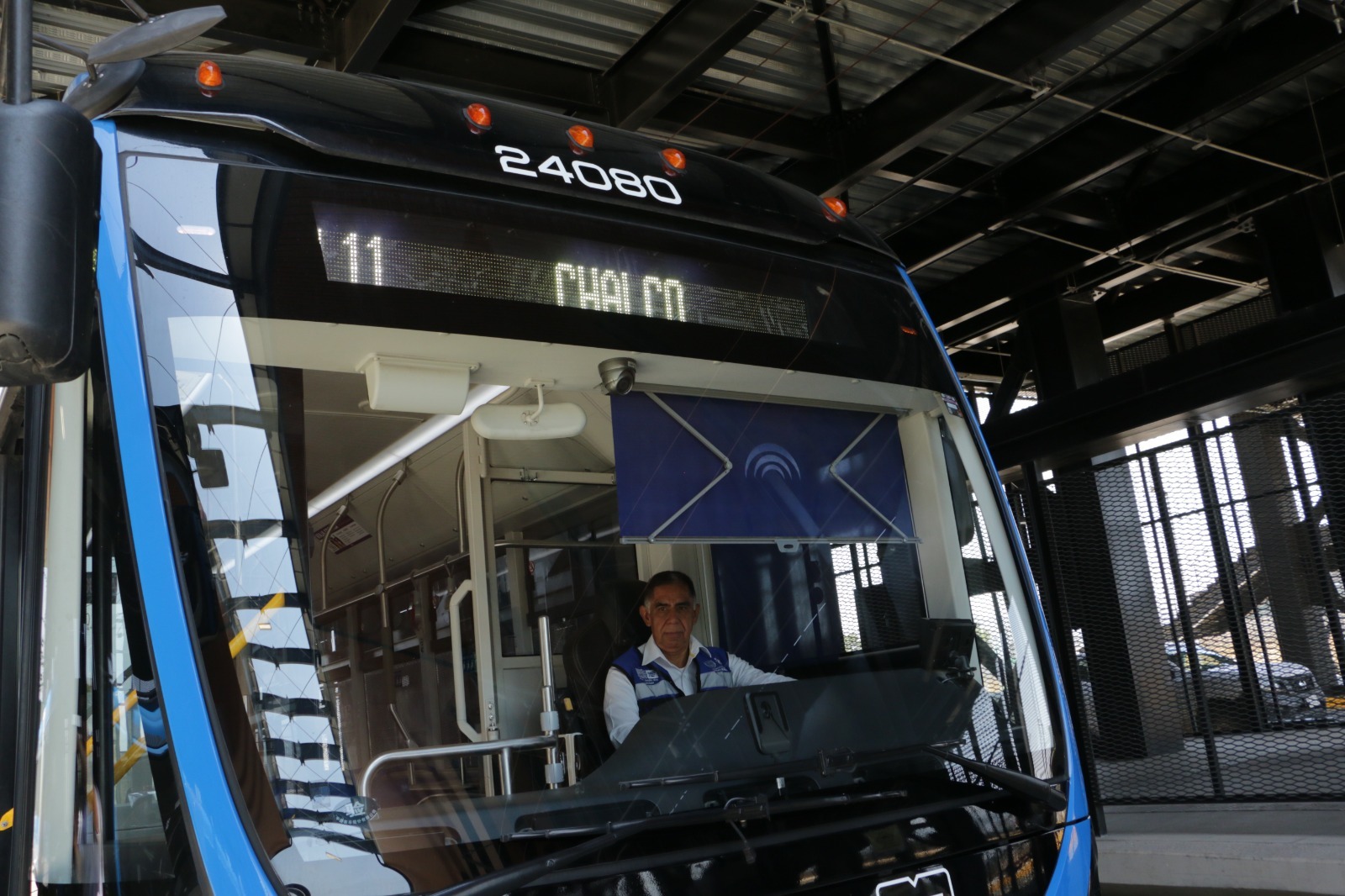 Trolebus elevado Chalco Santa Marta