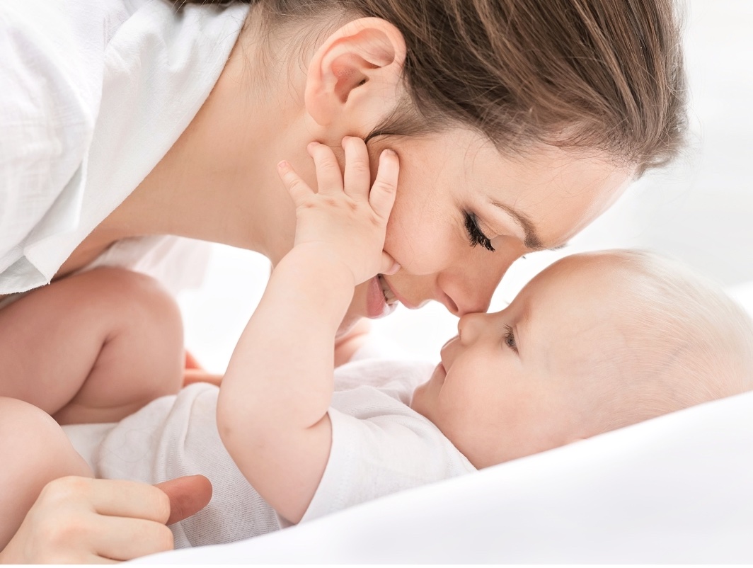 mamá y bebé