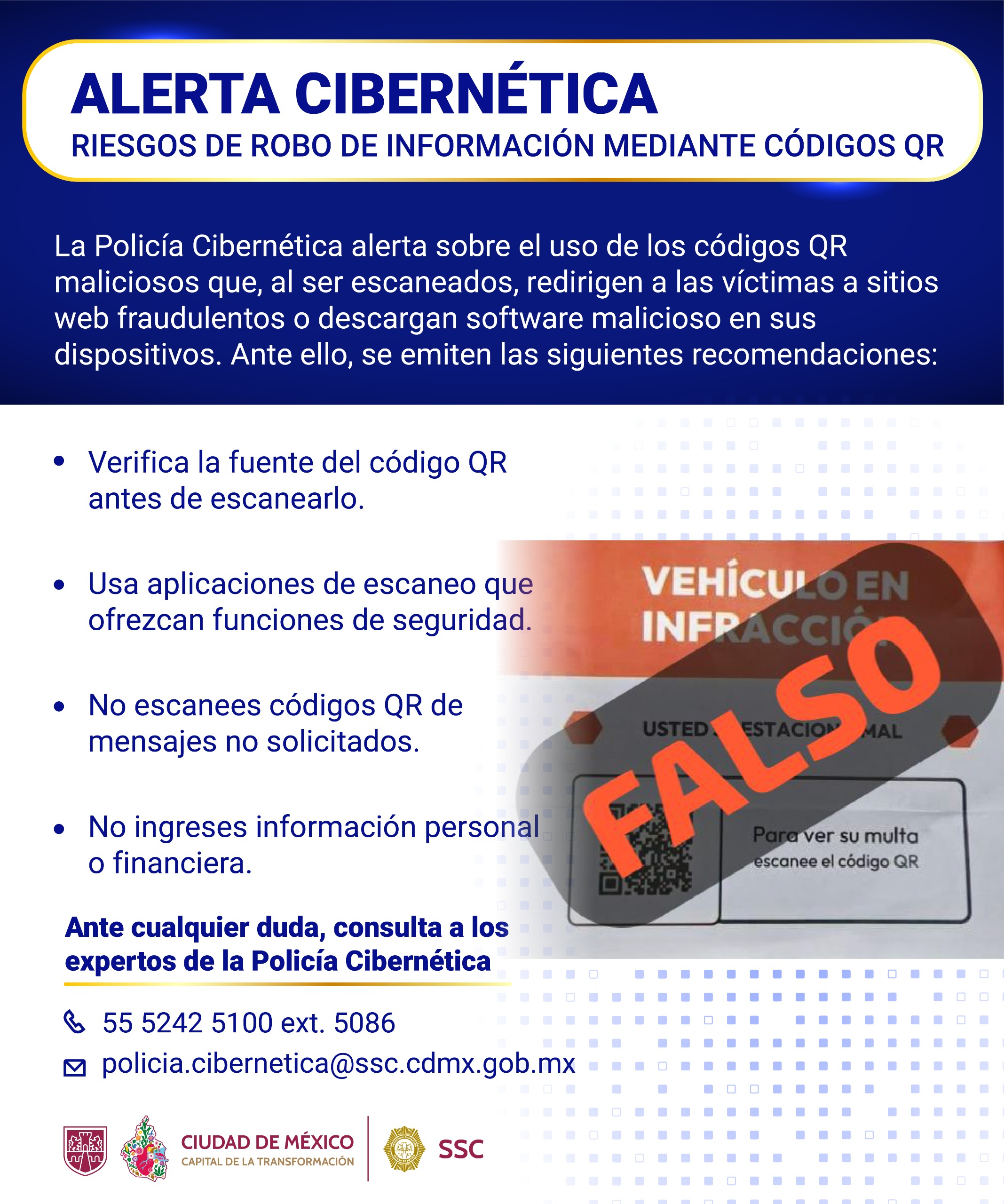 robo de datos con QR