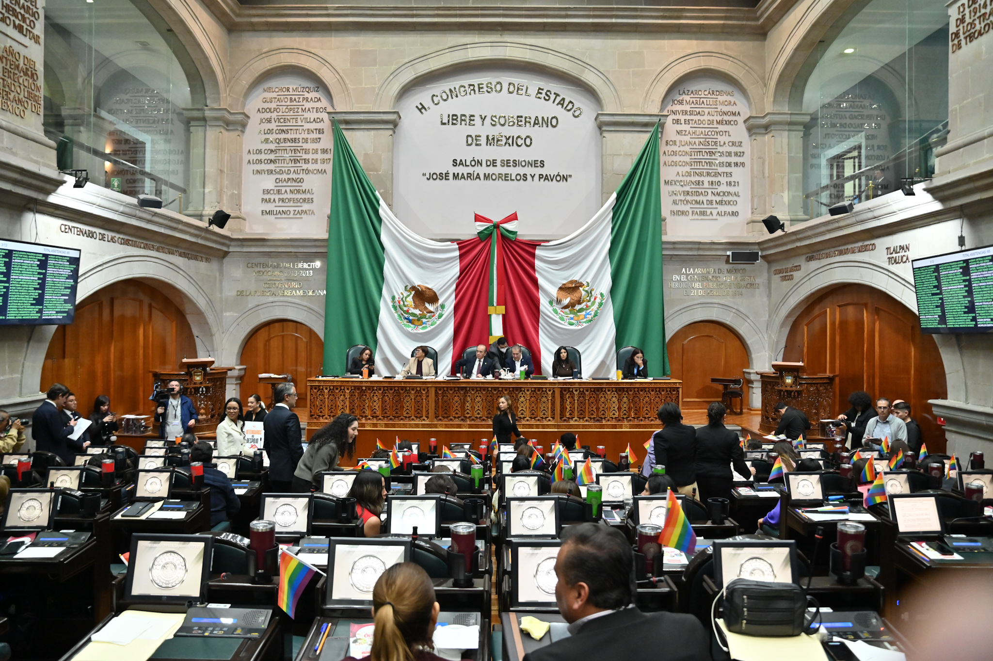 Decreta Congreso Edomex hasta 25 años de cárcel por despojo