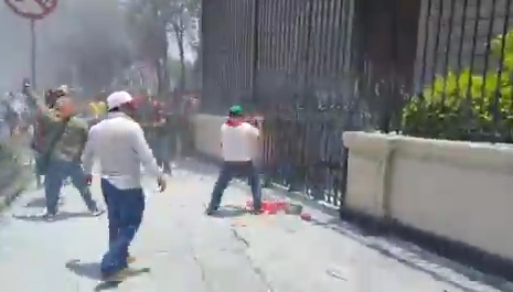 Violencia en Segob