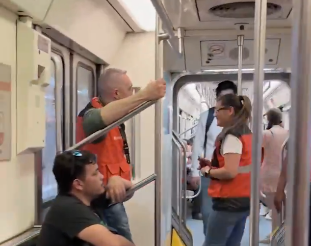 Inaugura director del Metro jornadas de fin de semana para embellecer estaciones