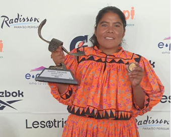 La campeona rarámuri, Lorena Ramírez, correrá la Carrera del Día del Padre este domingo 15