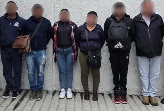 Detenidos en el Metrobús