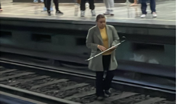 Metro retiro de objeto