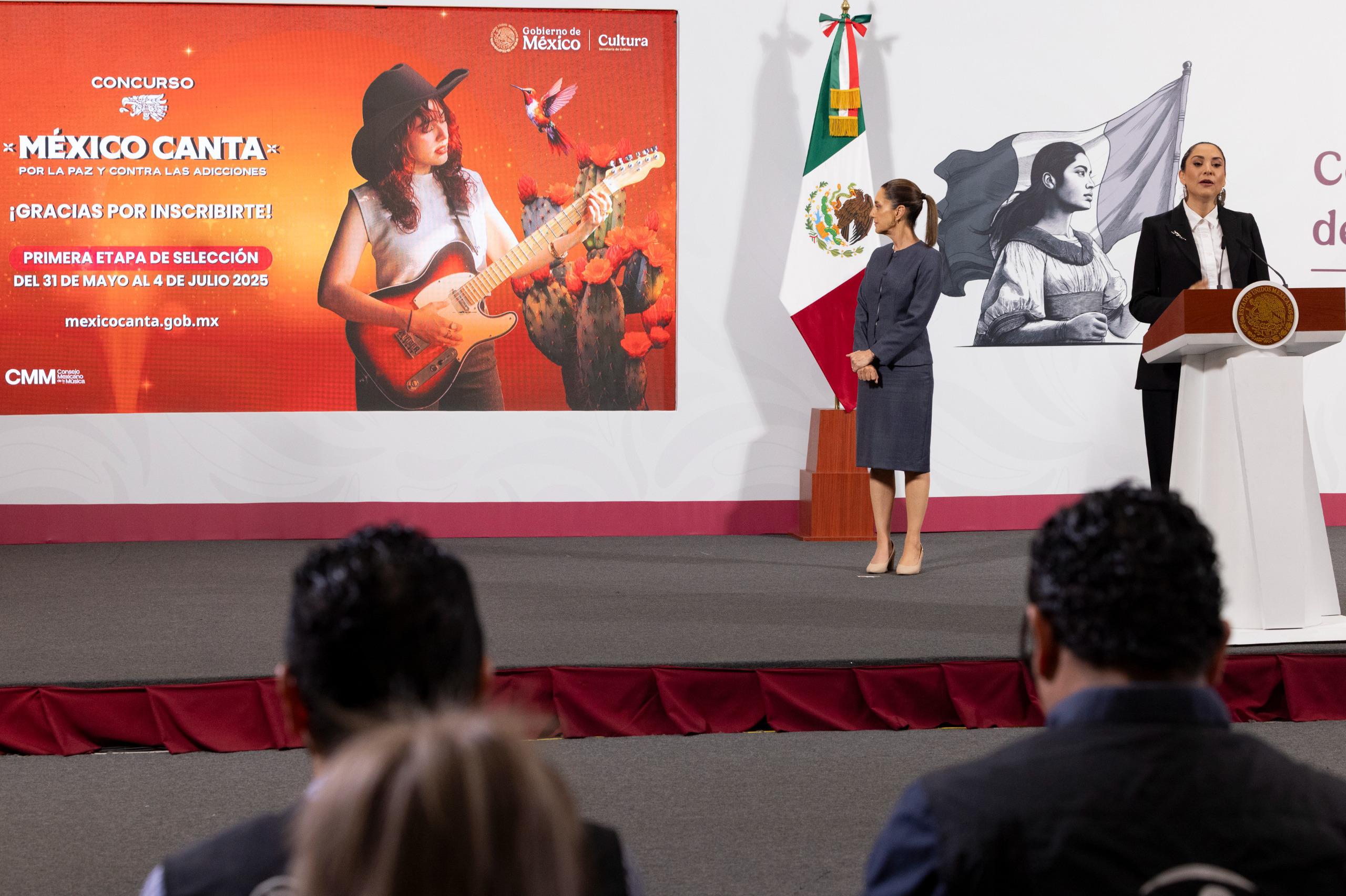 México Canta Mañanera del Pueblo