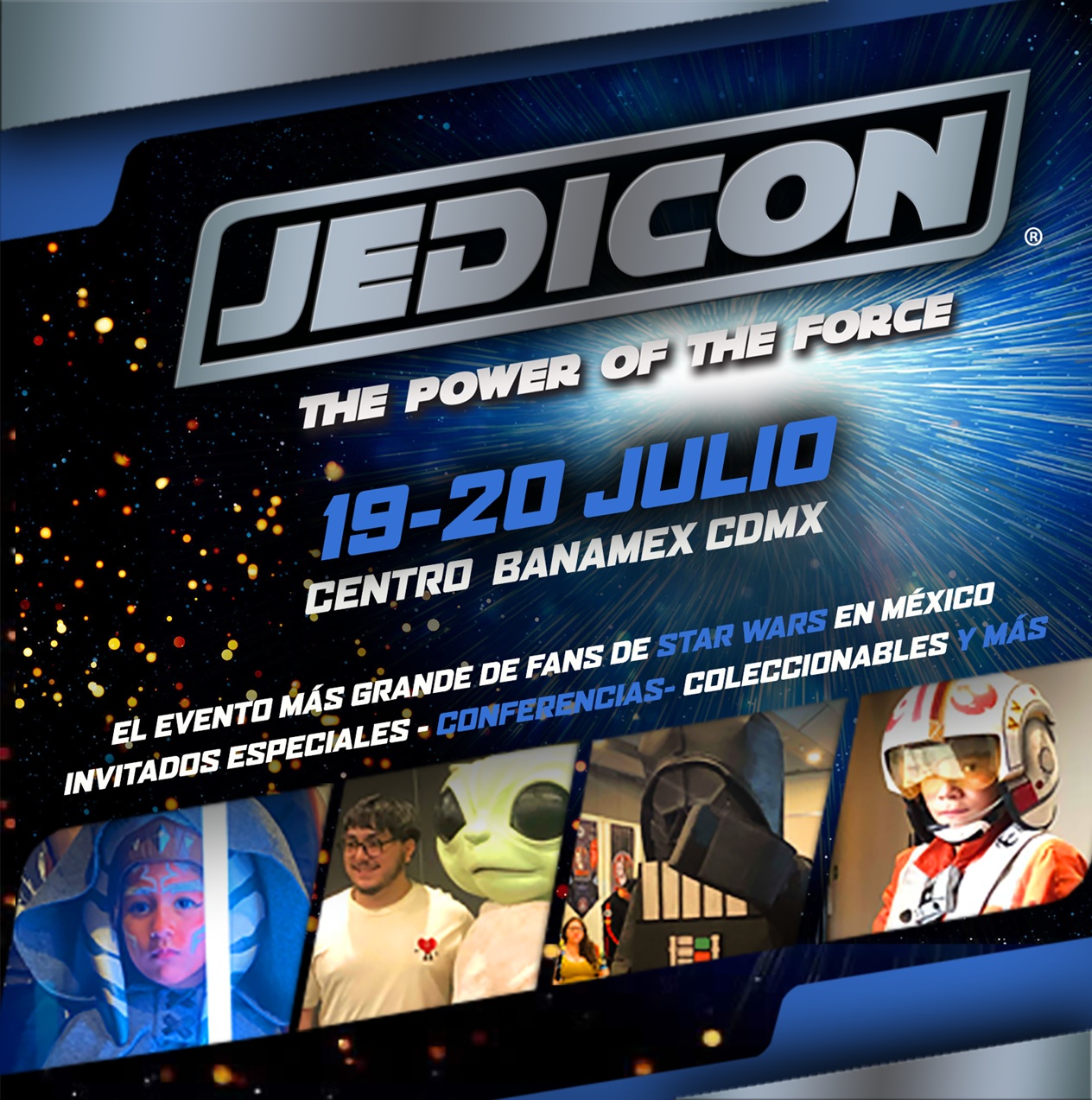 El Jedicon 2025 tendrá lugar en la CDMX para los amantes de Star Wars