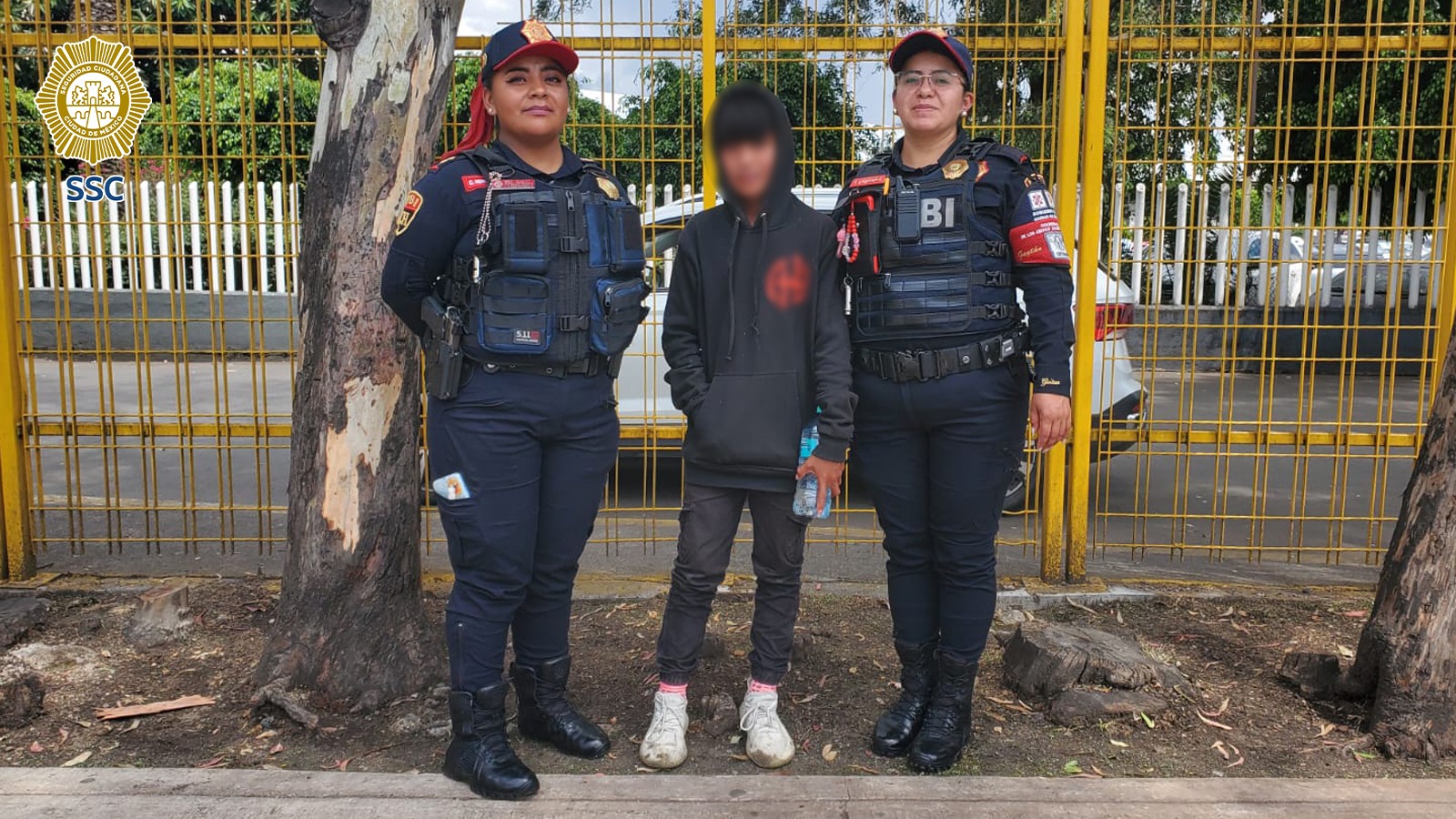 rescata SSC a joven Chiapaneco