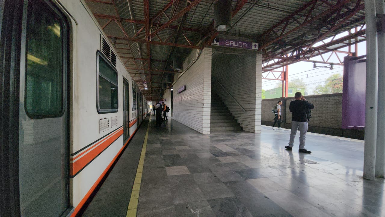 Metro línea A en servicio
