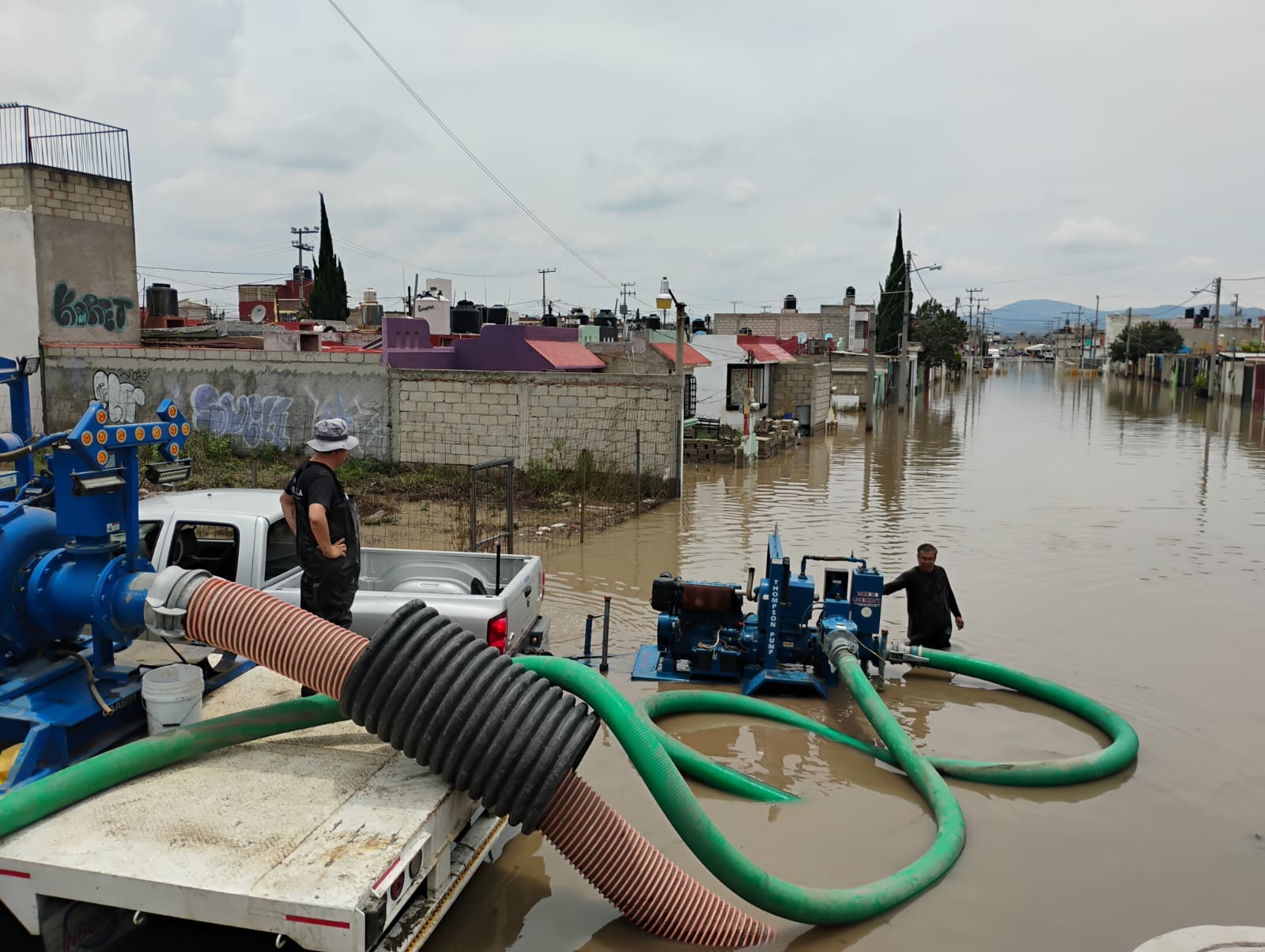 Valle de México registró hasta más de 80 mm de agua por lluvia