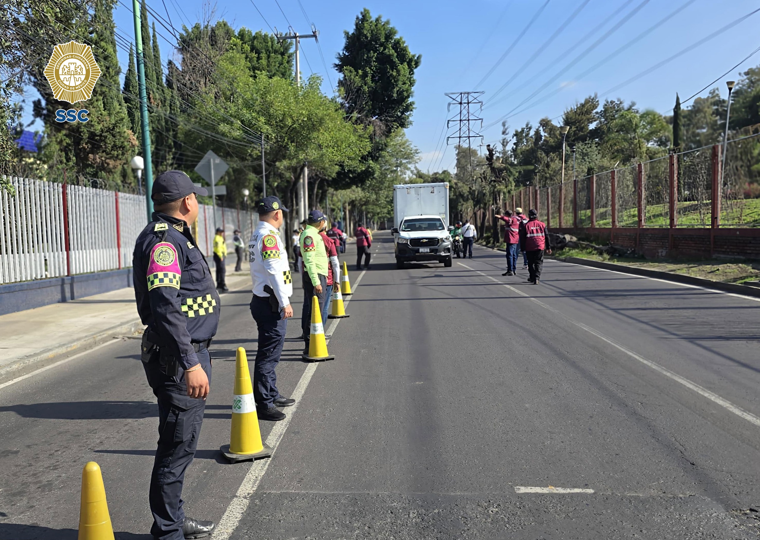 Para fomentar conducción segura SSC implementa operativo Salvando Vidas en GAM