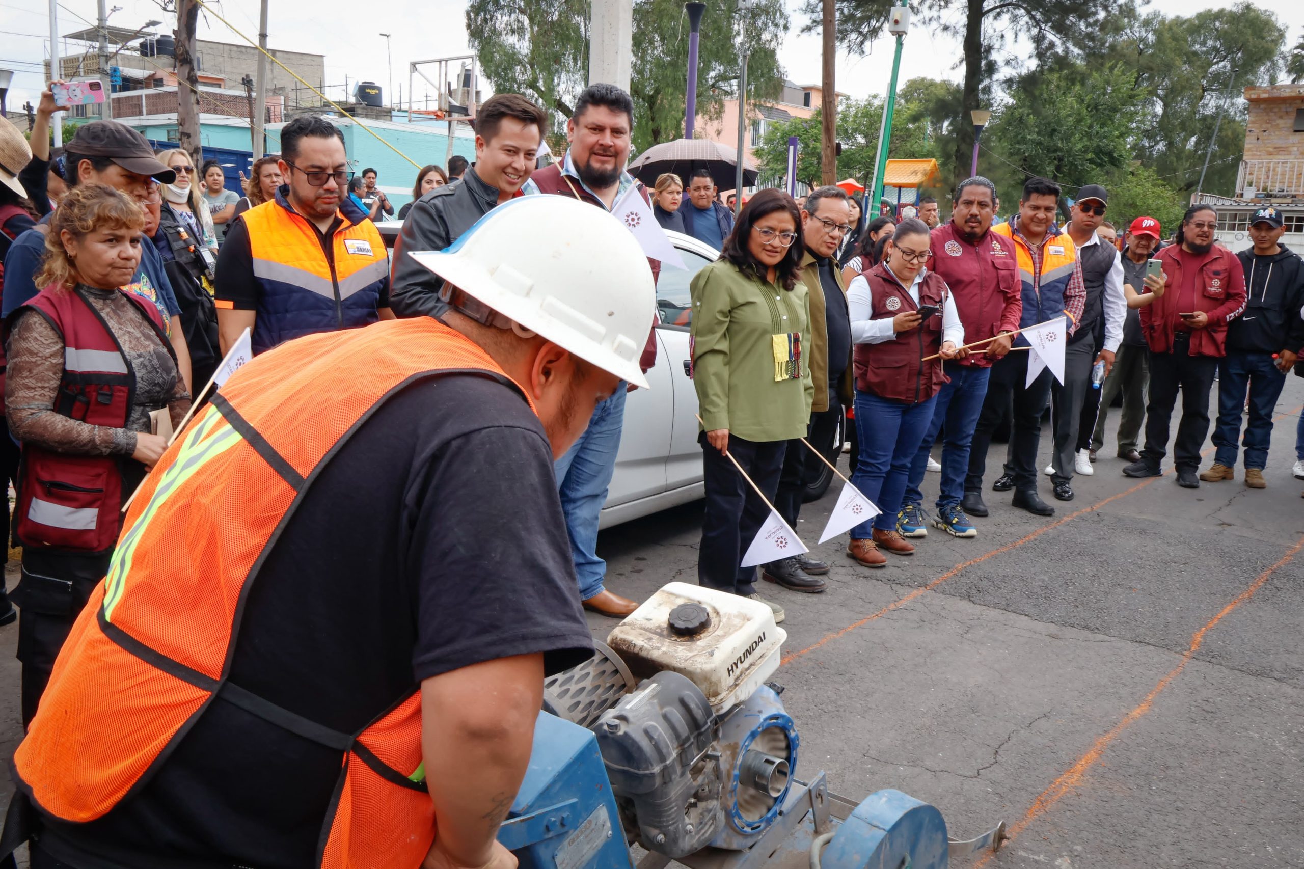 Inicia Iztapalapa red secundaria de absorción de agua