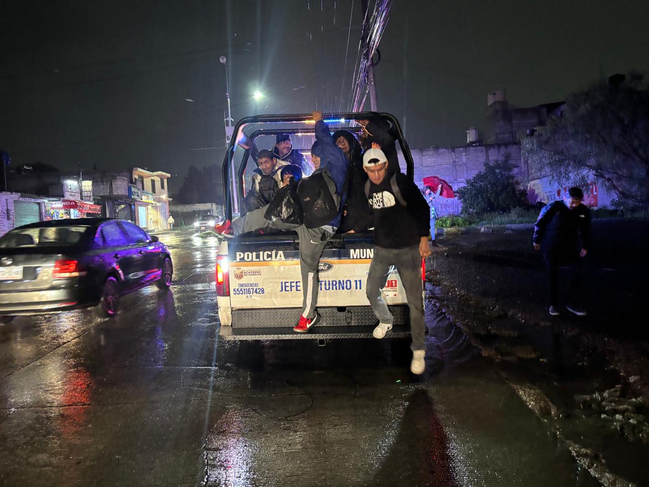 Ecatepec desplegó el Operativo Tormenta en cinco puntos críticos por lluvia