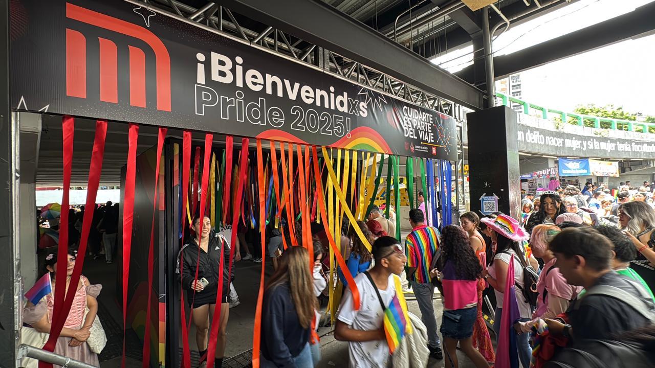 STC Metro dio la bienvenida al Pride 2025