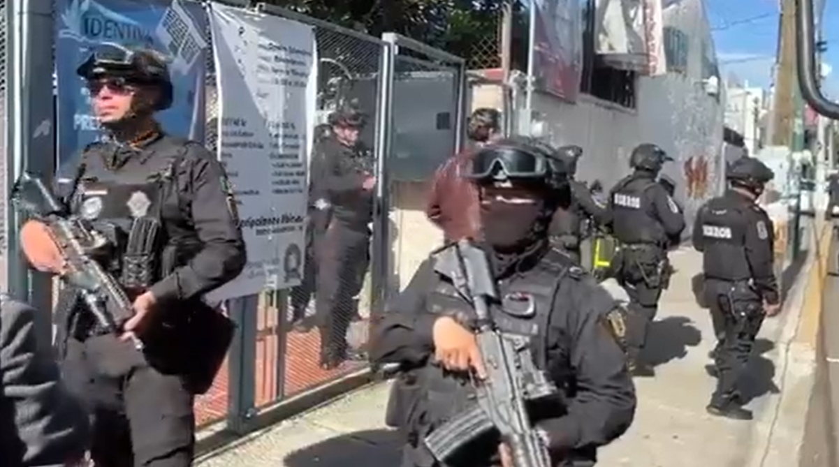 Foto: Captura de video @josuealeexis toma de rehenes