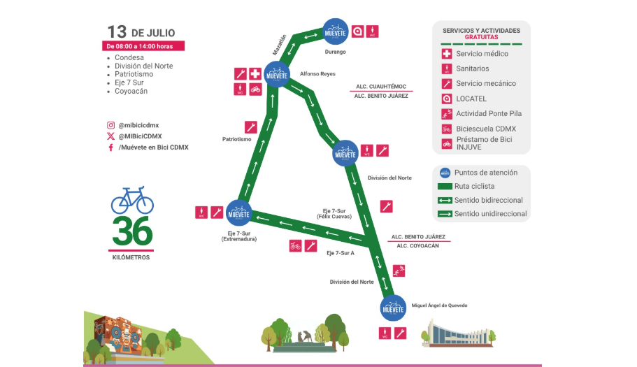 Reducen muévete en bici