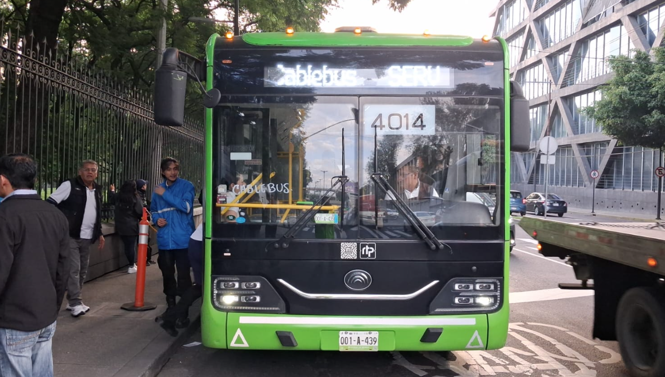 RTP presta servicio en linea 3 de Cablebus por revcisión anual
