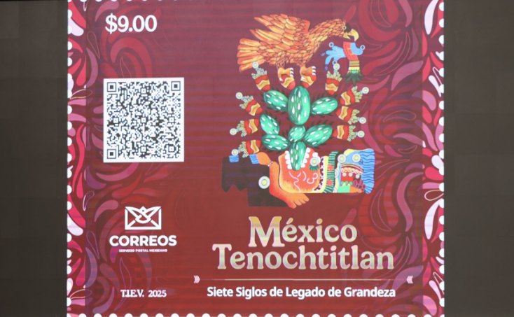 Billete de lotería pro los 700 años de la fundación de México-Tenochtitlán