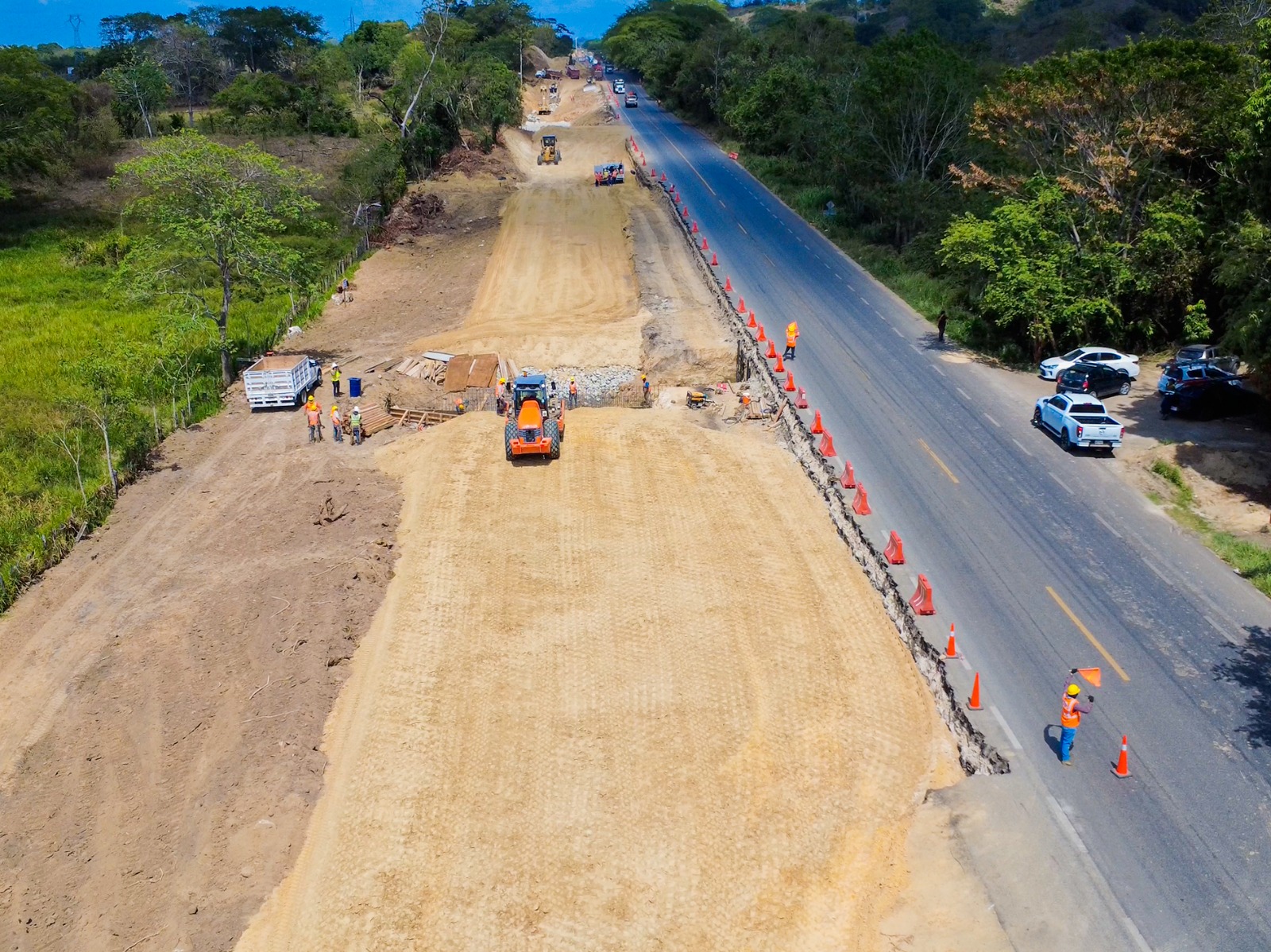 modernización y ampliación de la carretera Macuspana-Escárcega