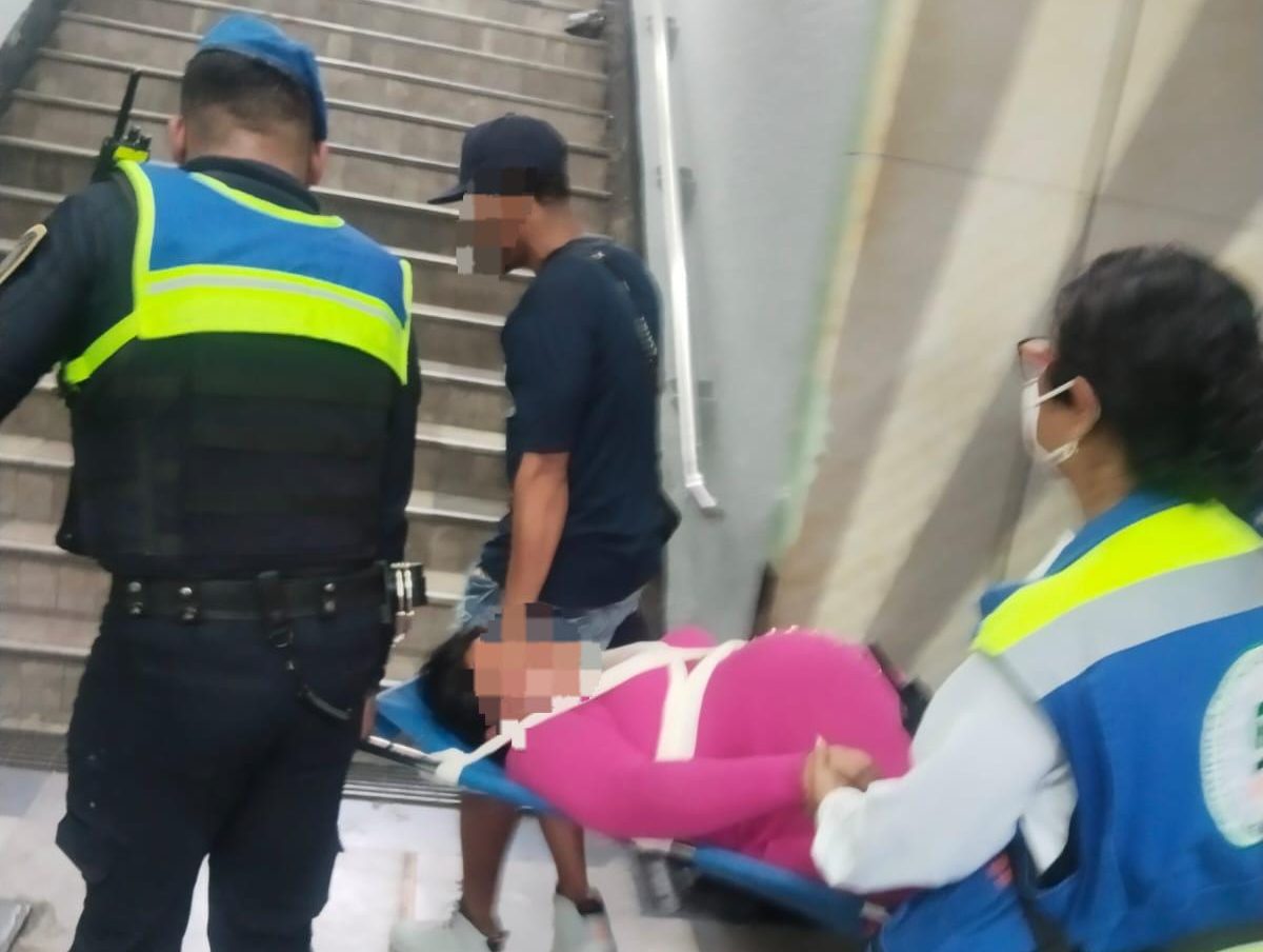 Casi nace bebé en el Metro Guerrero