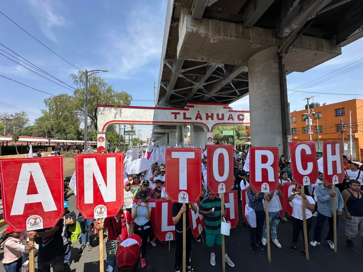 Movimiento Antorchista en la alcaldía Tláhuac
