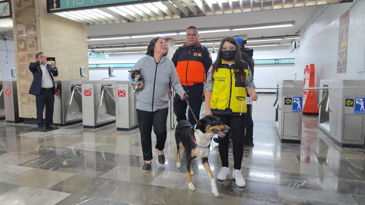 Capacitan a policías adscritos al Metro para trato digno a personas con discapacidad