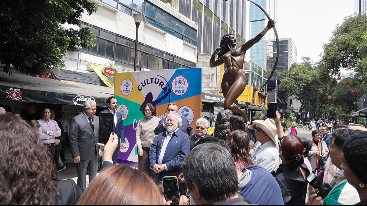 Regresa la Diana Cazadora a la Zona Rosa