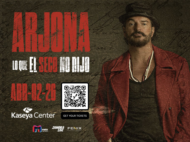 Ricardo Arjona anuncia concierto en Miami